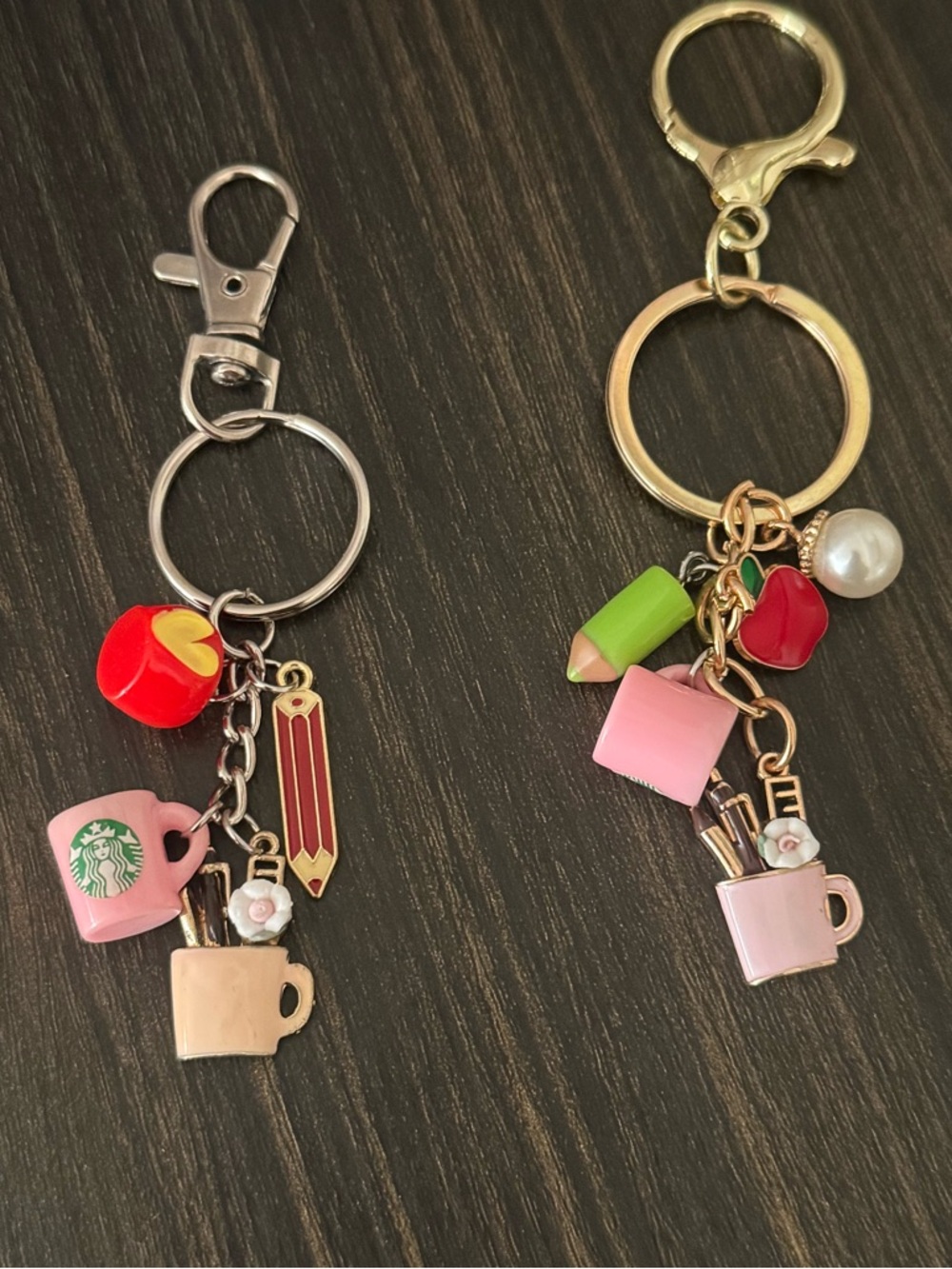 Starbucks Cup Keychain Clip